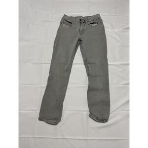 Mens Old Navy Slim Built-In Flex Gray Casual Pants 29x30